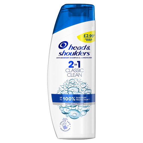HEAD & SHOULDERS 2 IN 1 CLASSIC £2.99 250ML Main image