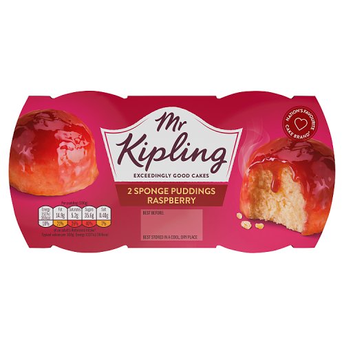 MR KIPLING RASBERRY PUDDING [2 PACK] 108G
