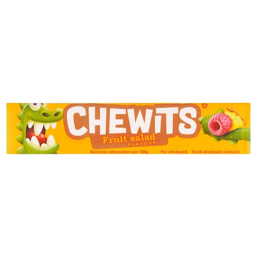 CHEWITS FRUIT SALAD STICK PACK 40s