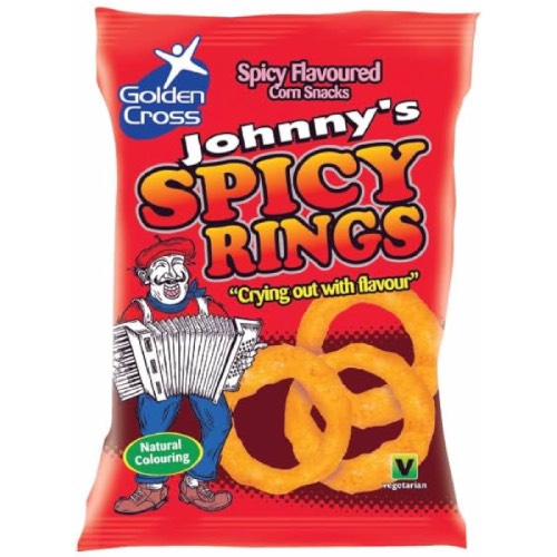 JOHNNYS SPICY ONION RINGS 50g Main image