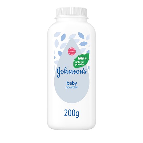JOHNSONS NATURAL BABY POWDER 200g Main image