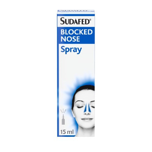 SUDAFED BLOCKED NOSE SPRAY 15ML Main image