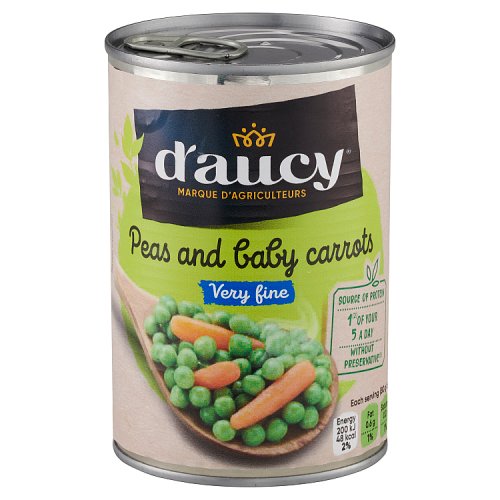 DAUCY PEAS & CARROTS VERY FINE 400G Main image