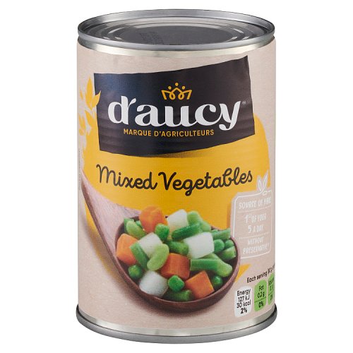 DAUCY MIXED VEGETABLES 400G