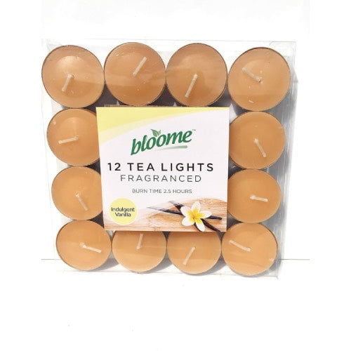 BLOOME SCENTED CANDLE VANILLA ESSENCE 12s Main image