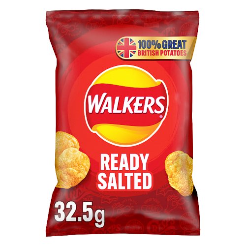 WALKERS READY SALTED 32.5g