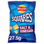 WALKERS SQUARES SALT & VINEGAR 27.5g