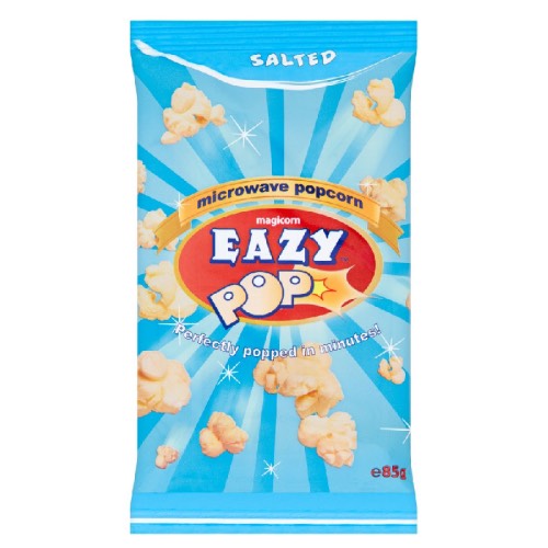 EAZYPOP SALTED POPCORN 85g Main image