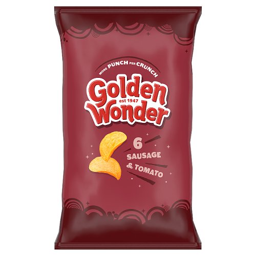 GOLDEN WONDER SAUSAGE & TOMATO [6 PACK] 6X25g Main image