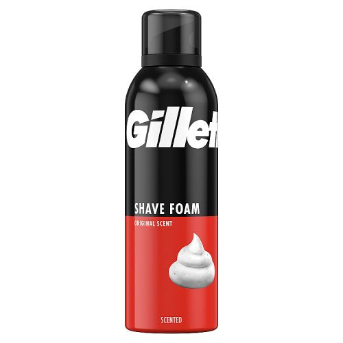 GILLETTE SHAVE FOAM REGULAR 200ML Main image