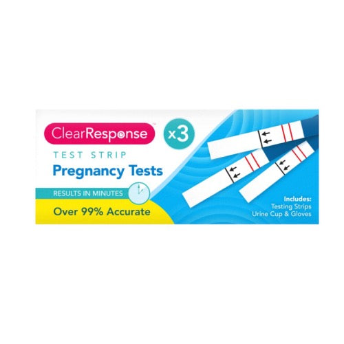 CLEAR RESPONSE PREGNANCY TESTING KIT 3PACK