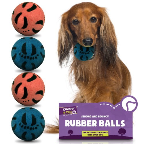 COOPER & PALS RUBBER BALLS 1PACK