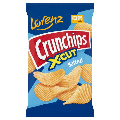LORENZ CRUNCHIPS XCUT SALTED 75g Main image