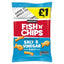 BURTON FISH N CHIPS SALT & VINEGAR SHARE BAG £1 125g
