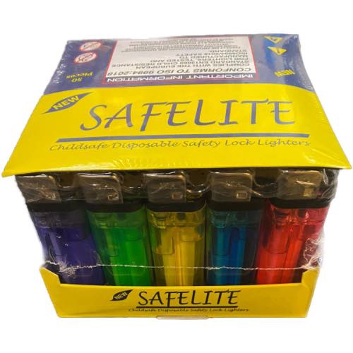 SAFELITE DISPOSABLE LIGHTER 50s Main image