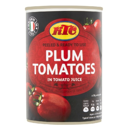 KTC PLUM TOMATOES 400g