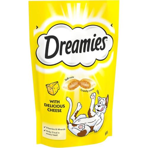 DREAMIES CAT TREATS WITH CHEESE 60G Main image