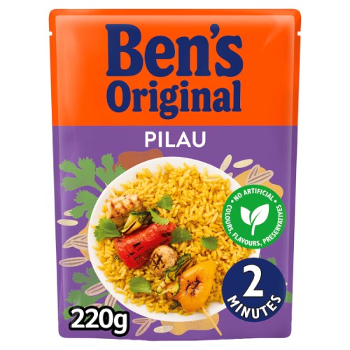 UNCLE BENS PILAU EXPRESS RICE 220G Main image