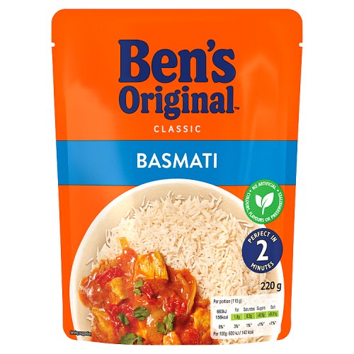 UNCLE BENS BASMATI EXPRESS RICE 220G