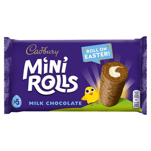 CADBURY CHOCOLATE MINI ROLLS 5 PACK