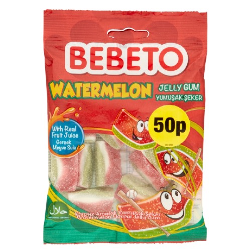 BEBETO WATERMELON 50P 70g