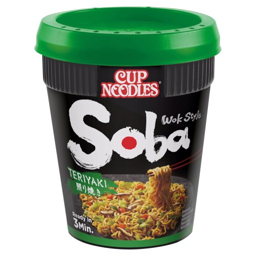 NISSIN SOBA CUP NOODLES TERIYAKI 90g Main image