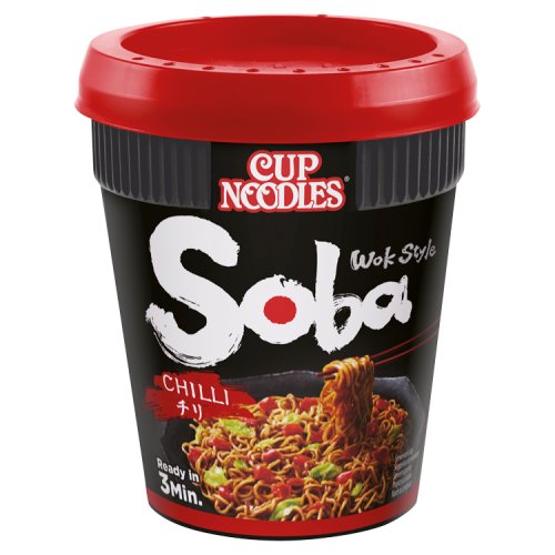 NISSIN SOBA CUP NOODLES CHILLI 90g Main image