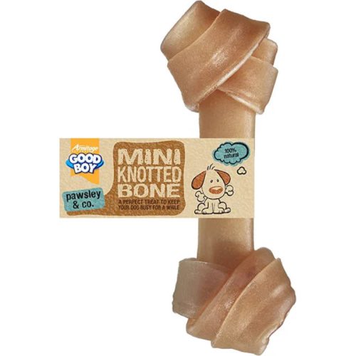 GOOD BOY PAWSLEY MINI KNOTTED BONE 100mm Main image