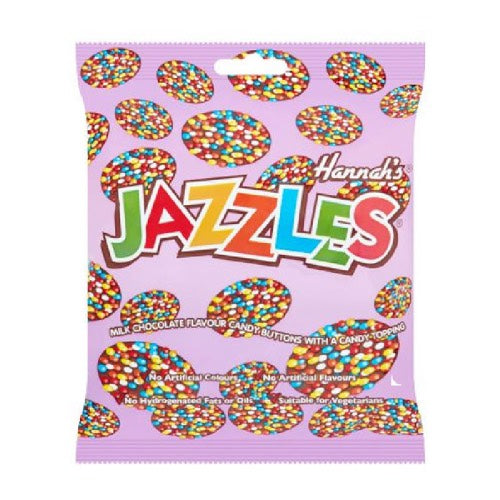 HANNAHS CHOCOLATE JAZZLES 140g