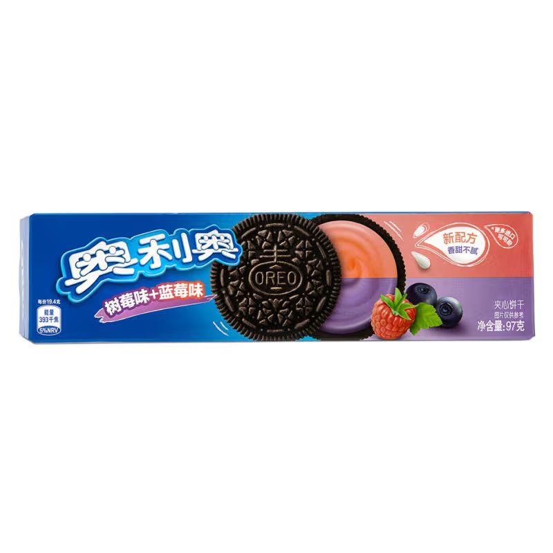 Chinese Oreo Biscuits Raspberry & Blueberry 97g