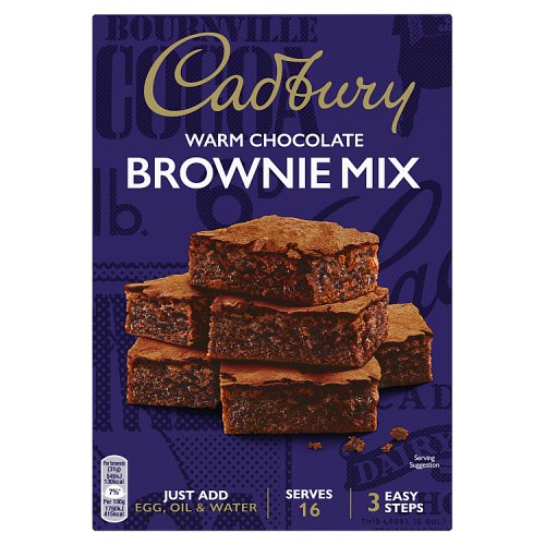 CADBURY CHOCOLATE BROWNIE MIX 350g