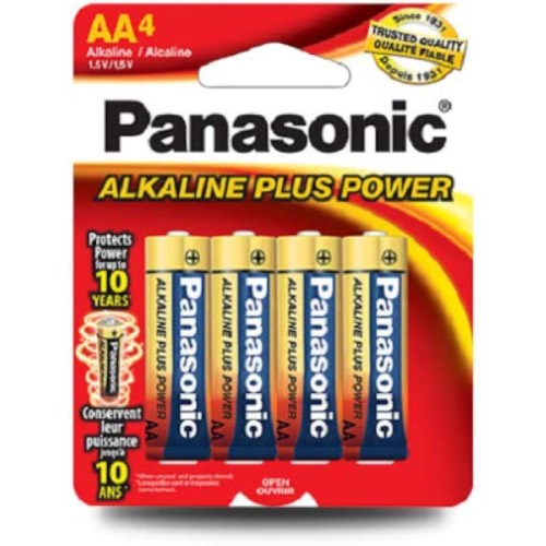 PANASONIC ALKALINE AA BATTERY 4S Main image
