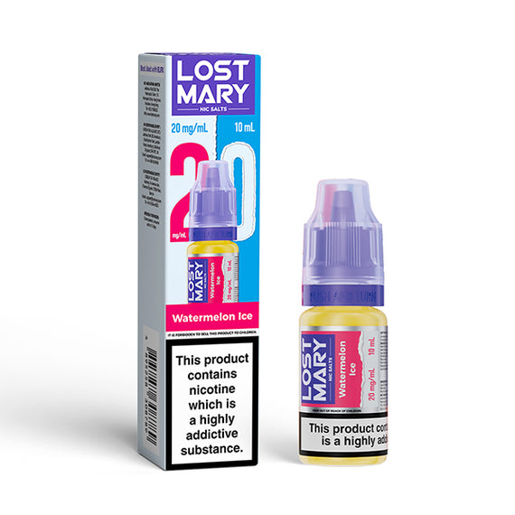 LOST MARY NIC SALTS 10mg WATERMELON ICE (10) Main image