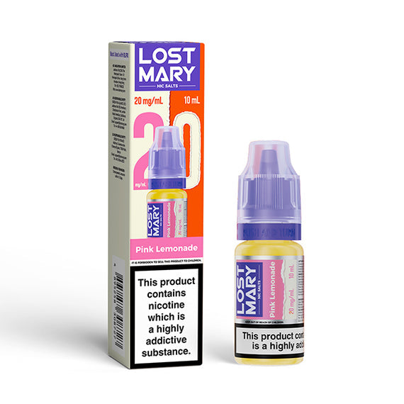 LOST MARY NIC SALTS 10mg PINK LEMONADE (10) Main image