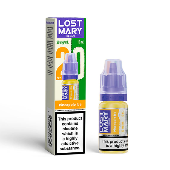 LOST MARY NIC SALTS 10mg PINEAPPLE ICE (10) Main image