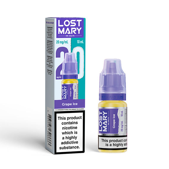 LOST MARY NIC SALTS 10mg GRAPE ICE (10) Main image