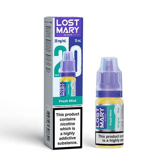 LOST MARY NIC SALTS 10mg FRESH MINT (10) Main image