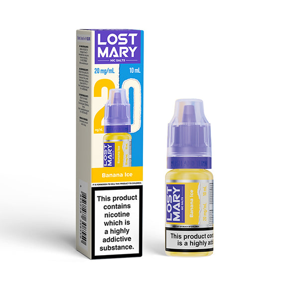 LOST MARY NIC SALTS 10mg BANANA ICE (10) Main image