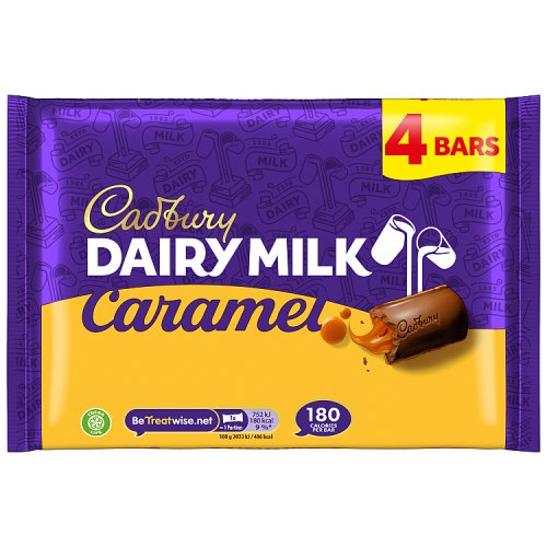 CADBURY DAIRY MILK CARAMEL [4 PACK] 4 pk Main image
