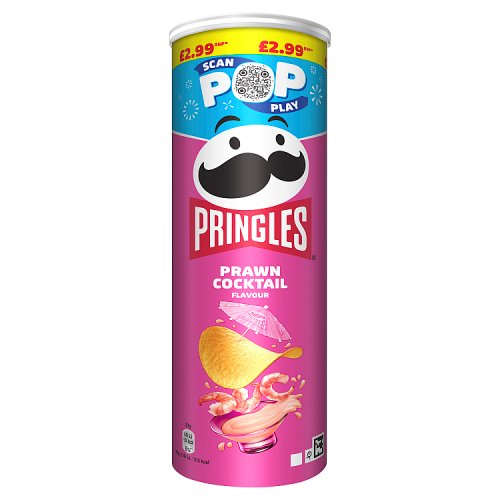 PRINGLES PRAWN COCKTAIL £2.99 165g
