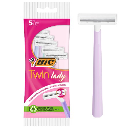 BIC TWIN LADY RAZOR BOX 5 PACK
