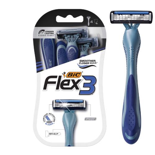 BIC 3 FLEX RAZOR BOX 4 PACK 4 PACK Main image