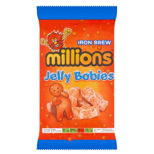 MILLIONS IRON BREW JELLY BABIES 150g Main image