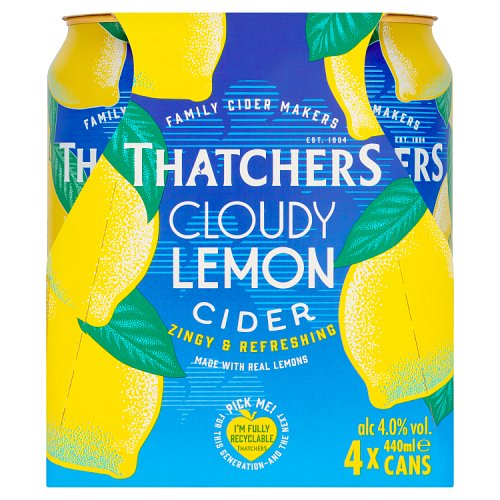 THATCHERS CLOUDY LEMON [4 PACK] 4x440m Main image