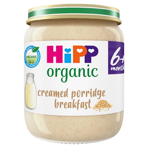 HIPP ORGANIC CREAMED PORRIDGE BABY JAR 6 MONTHS 125g Main image