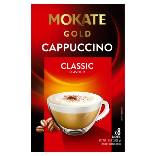 MOKATE GOLD INSTANT CAPPUCCINO SACHETS 8sx12g Main image
