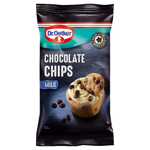 DR OETKER MILK CHOCOLATE CHIPS 100G Main image