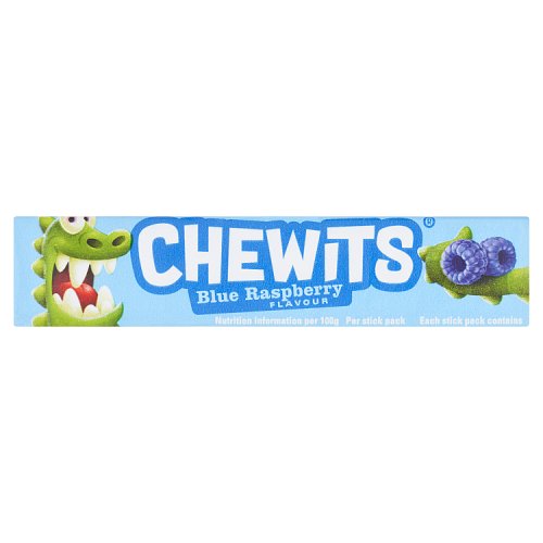 CHEWITS BLUE RASPBERRY STICK PACK 40s Main image