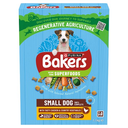 BAKERS SMALL DOG CHICKEN & VEGETABLE 1.1kg