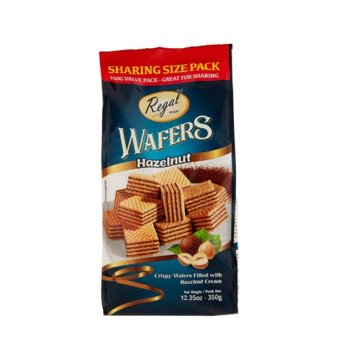 REGAL HAZLENUT WAFERS 350G